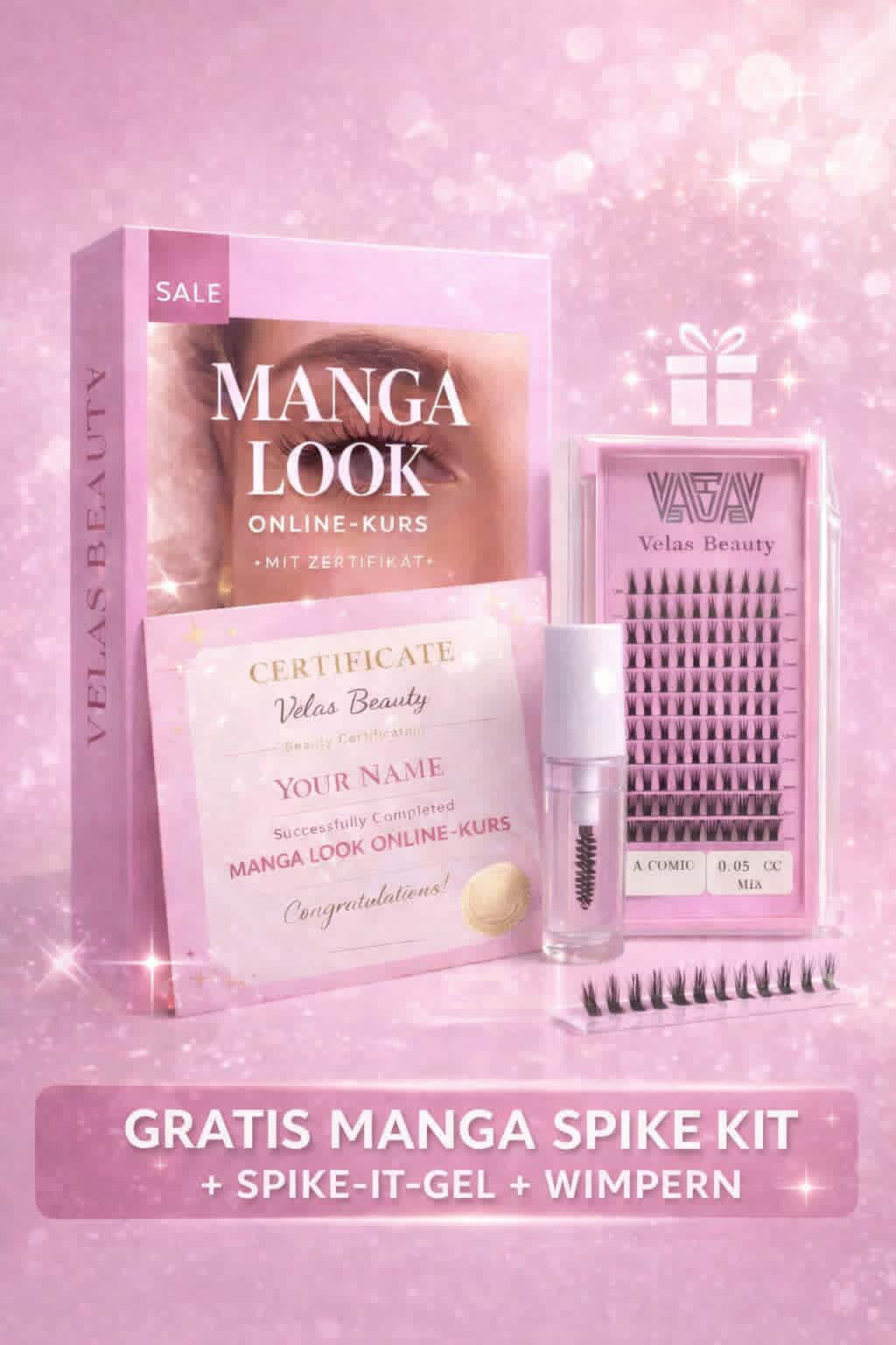 Manga look online Kurs inkl. Zertifikat & Produkte