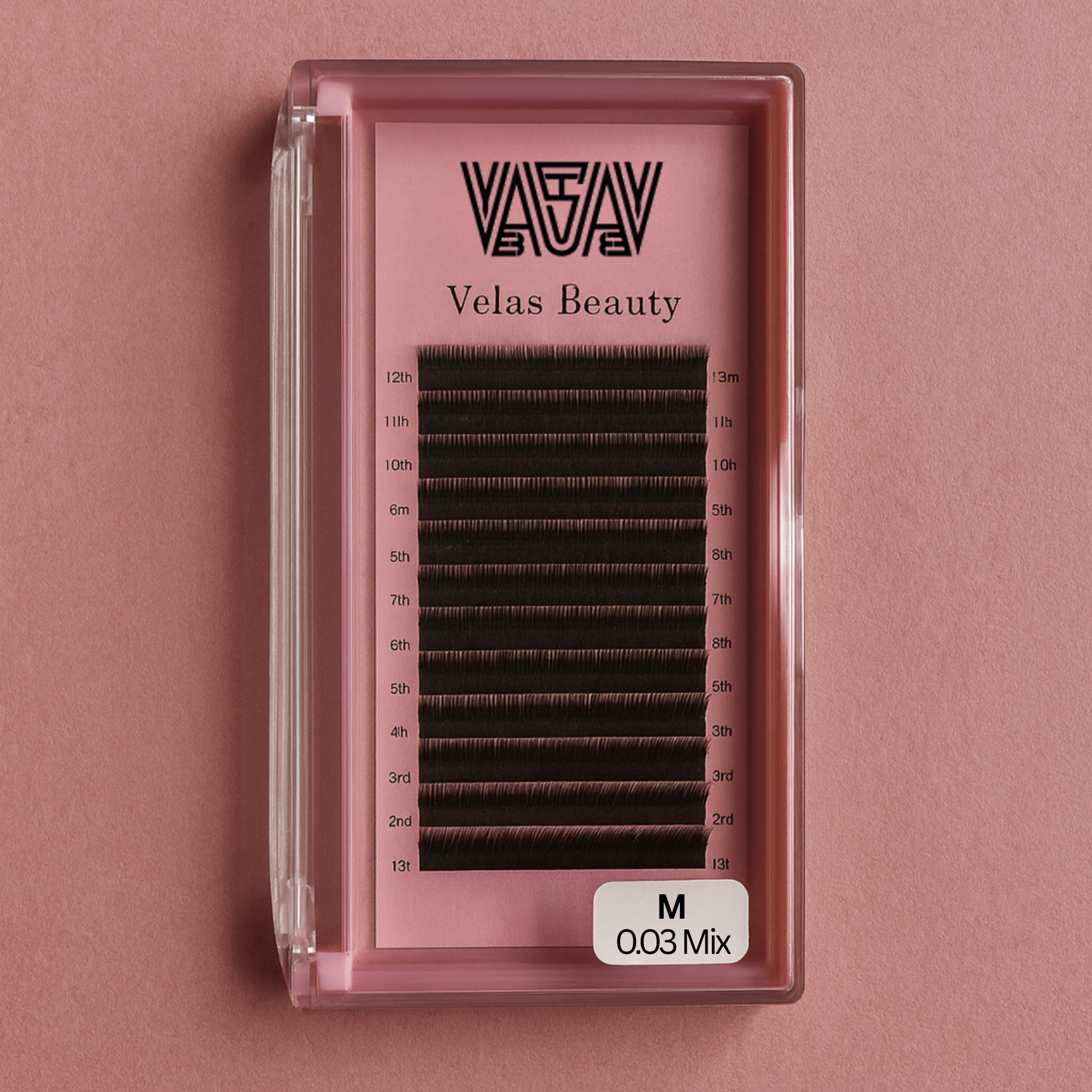 Wimpern M curl, 0.03