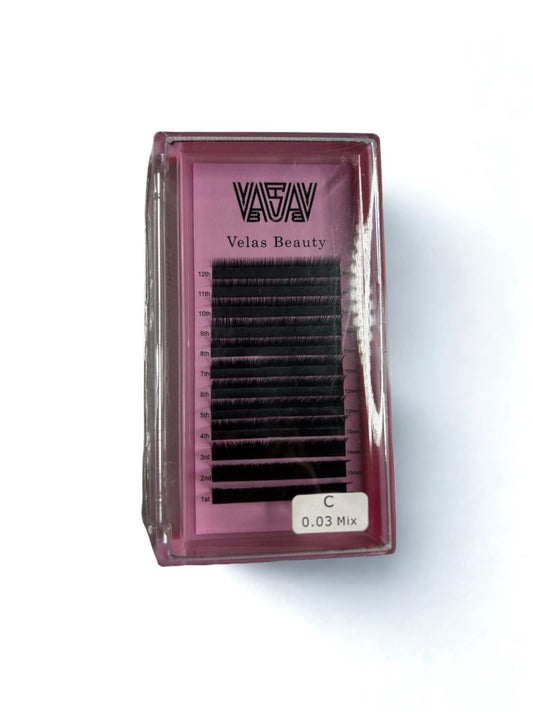 Wimpern 0,03 c curl - mixpackung