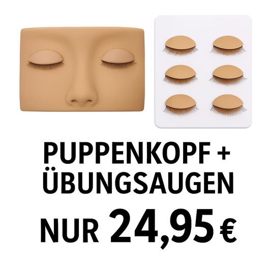 Puppenkopf + Übungsaugen