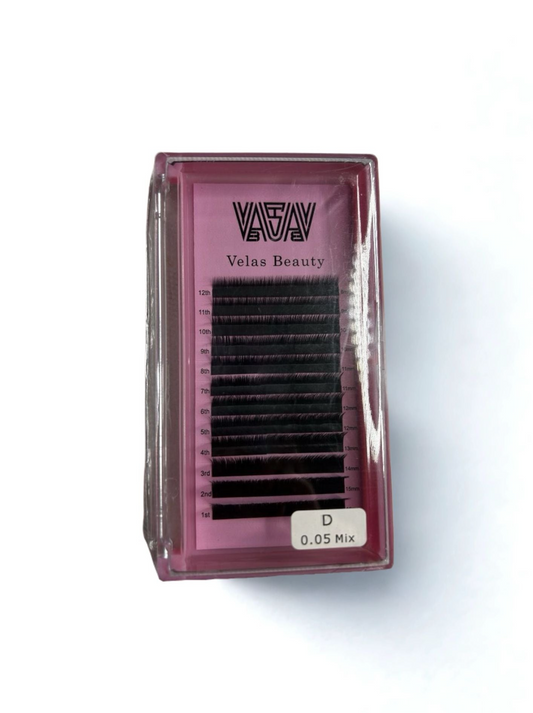 Wimpern 0,05 d curl - Mix Packung