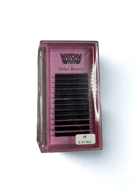 Wimpern M curl, 0.03