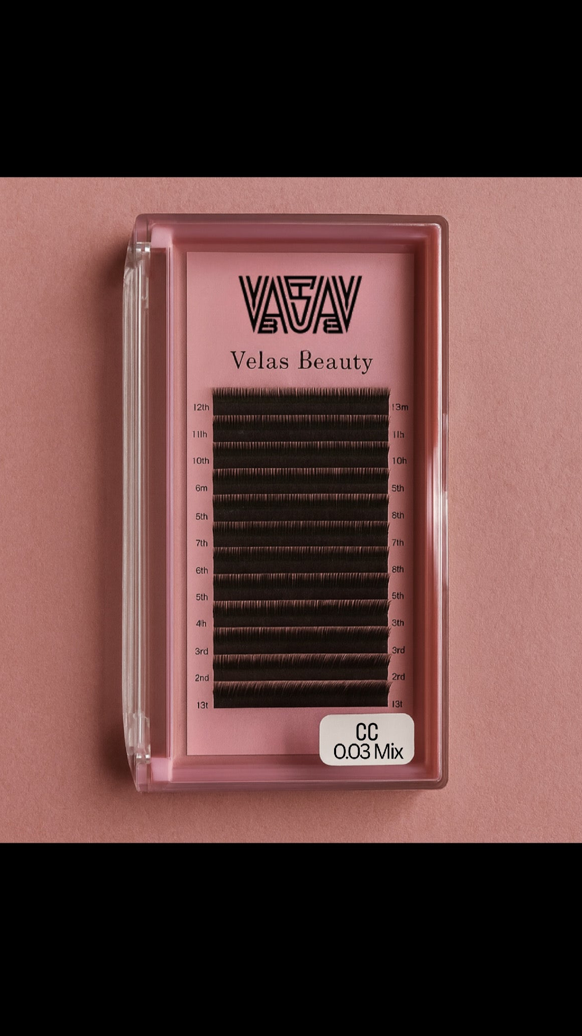 Wimpern 0,03 cc curl - mixpackung